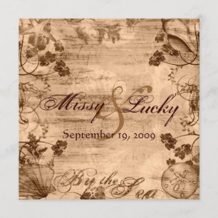 By the Sea Invitation