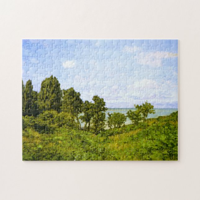 By the Sea Monet Fine Art Jigsaw Puzzle (Horizontal)