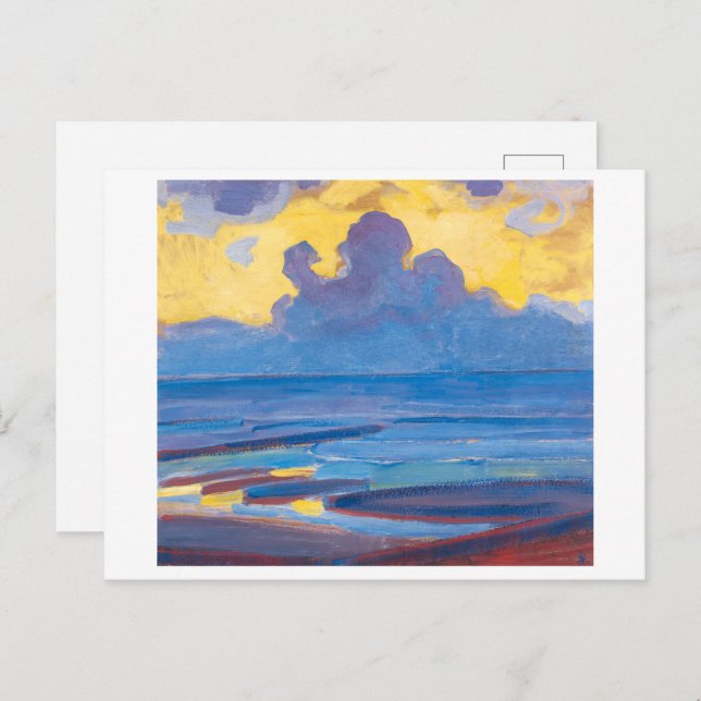 By the Sea | Piet Mondrian | Postcard (Front/Back)