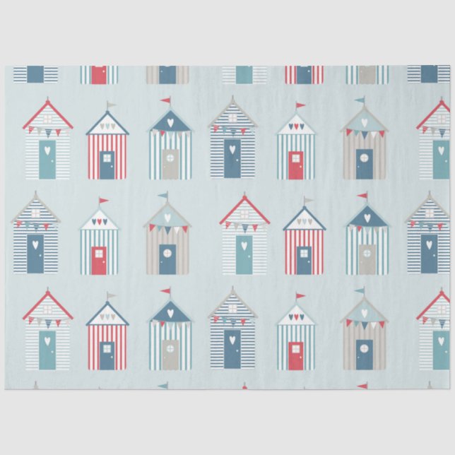 By the Sea Series Design 8 Tissue Paper (Front)