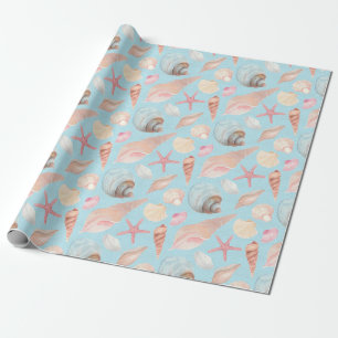 By the Sea Series Design 9  Wrapping Paper