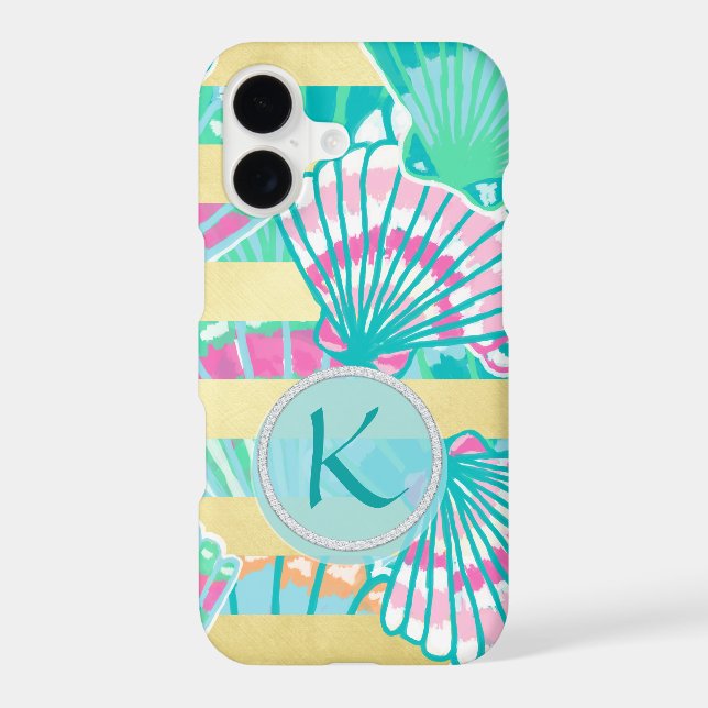 By the Sea Stripe Monogram (Back)