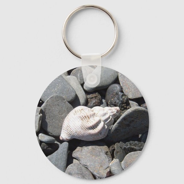 By The Seashore Key Chain (Front)