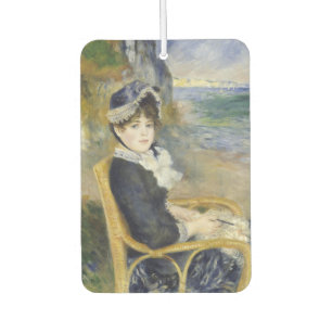 By the Seashore, Oil Painting Portrait, Renoir Air Freshener