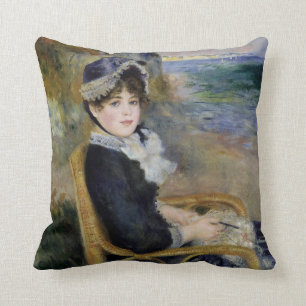 By The Seashore Throw Pillow