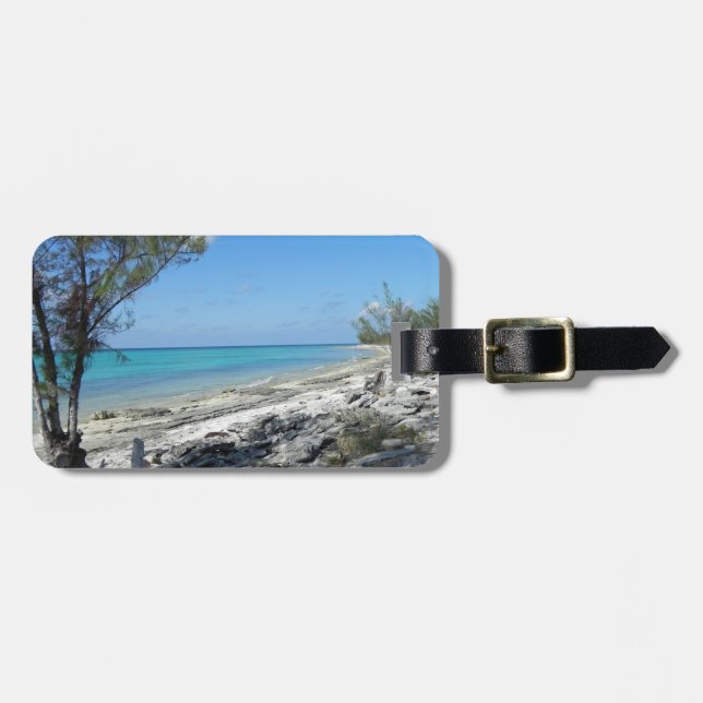 By the seaside - luggage tag (Front Horizontal)