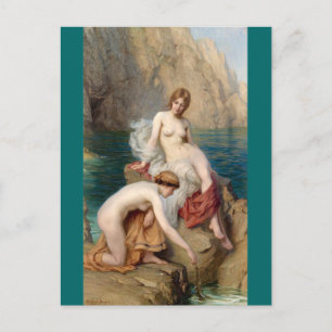 By The Summer Sea- Draper Postcard