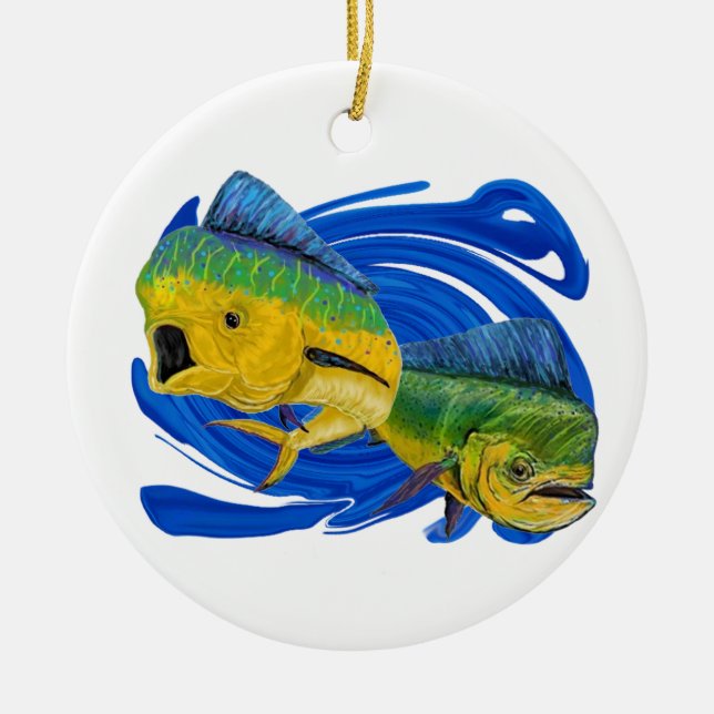 BY TWO CERAMIC ORNAMENT (Front)