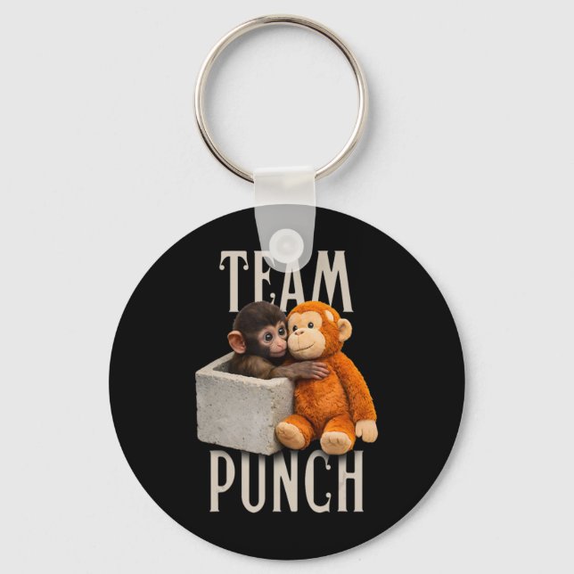 Byby Monkey Punch _5  Keychain (Front)