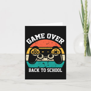 Byck To School Funny Game Over Teacher Student Vid Card