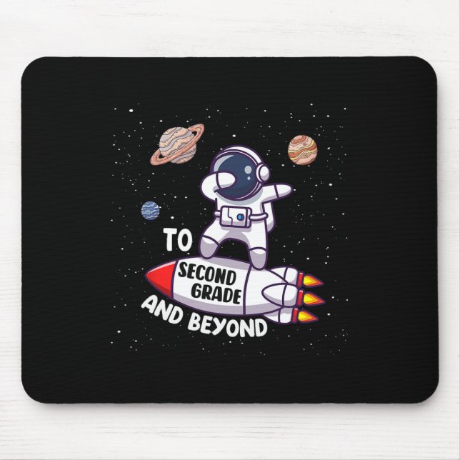 Byck To Second Grade And Beyond-funny First Day Of Mouse Pad (Front)