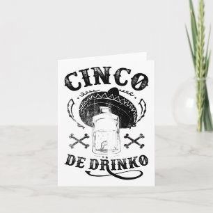Byd Cinco De Drinko Card