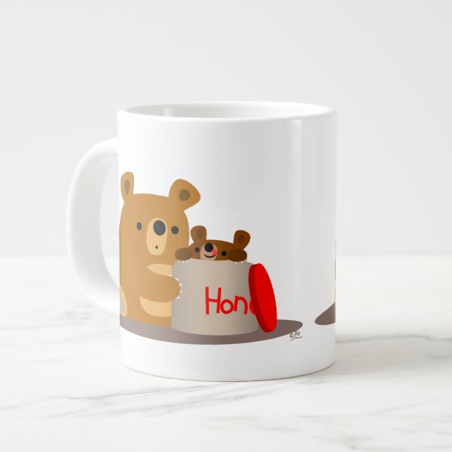 Bye Bye Honey ! Bears Jumbo Mug (Devant gauche)