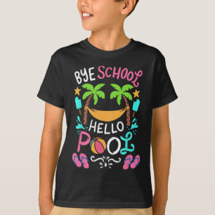 Bye School Beach T Ball Tee Hammock