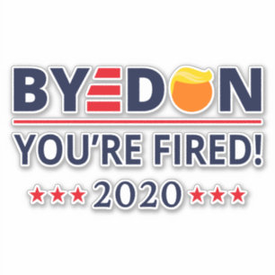 ByeDon 2020 You're Fired Funny Biden Harris Art II