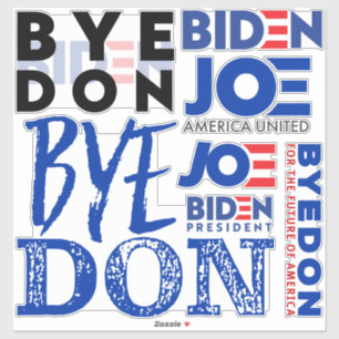Byedon Joe Biden Sticker
