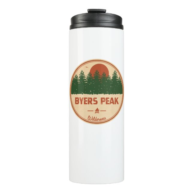 Byers Peak Wilderness Colorado Thermal Tumbler (Front)