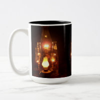 Bygone Era Antique Oil Lamps Coffee Mug 15 oz.