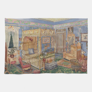 Bygone Old Fashioned Charm Kitchen Towel
