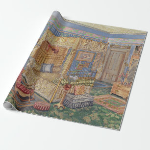 Bygone Old Fashioned Charm Wrapping Paper