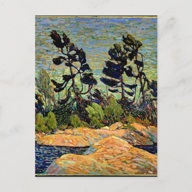 Bying Inlet, Georgian Bay - fine art painting Postcard (Front)
