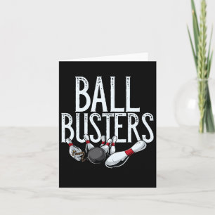 Byll Busters Bowling Card