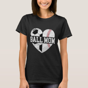 Byll Mom Shirt Heart Funny Bysebyll Soccer Mom