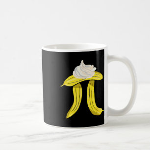Bynana Cream Pi Symbol - Math Nerd Pie Lover  Coffee Mug