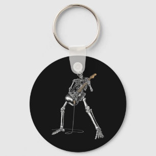 Bynd Rock And Roll Guitar S For Men Bynd Tee Keychain