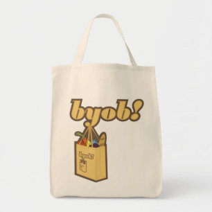 byob! To infinity! Organic Tote Bag