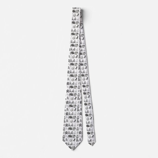 BYOC (Bring Your Own Chair) Neck Tie (Front)