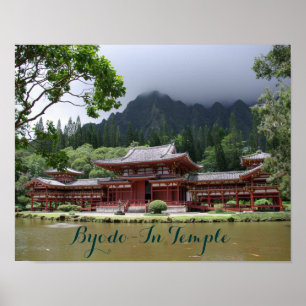 Byodo-In Temple Hawaii Poster