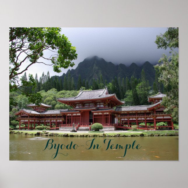 Byodo-In Temple Hawaii Poster (Front)