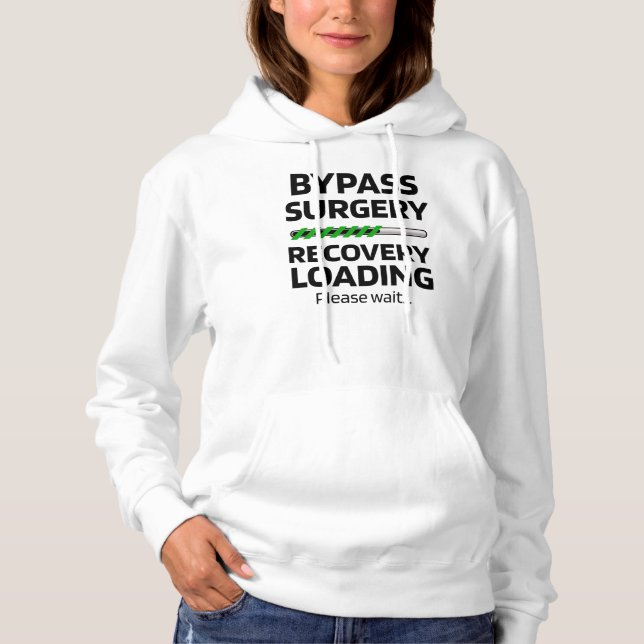Bypass Surgery Recovery Gift | Open Heart Surgery Hoodie (Front)