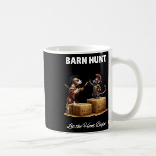Byrn Hunt Lover - Cute Warrior Rat And Staffordshi Coffee Mug