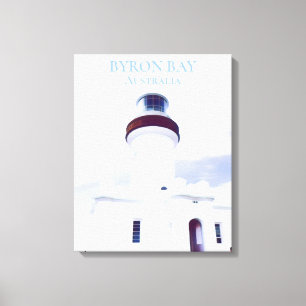 Byron Bay Cape Byron lighthouse Australia travel Canvas Print