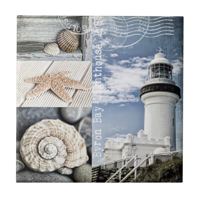 Byron Bay Lighthouse Tile (Front)