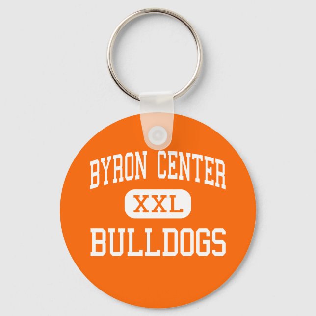 Byron Centre - Bulldogs - High - Byron Centre Keychain (Front)