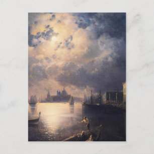 Byron in Venice by Ivan Aivazovsky Postcard