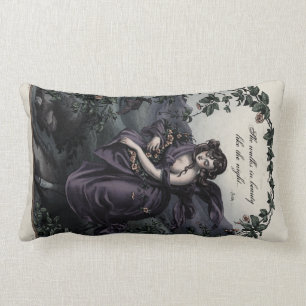 Byron "She Walk in Beauty" Coussin d'art victorien