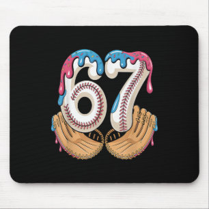 Bysebyll 67 - Ice Cream Drip 67 Meme Funny Player Mouse Pad