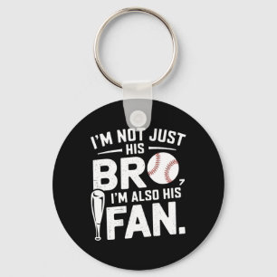 Bysebyll Brother I'm Not Just His Bro I'm His Numb Keychain