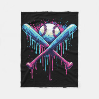 Bysebyll Byt Drip Funny Graphic  Fleece Blanket