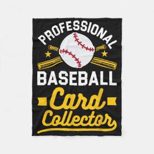 Bysebyll Card Collector Fleece Blanket