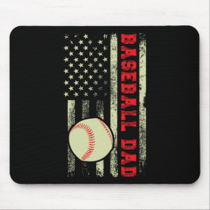Bysebyll Dad For Bysebyll Softbyll Mom Dad Mouse Pad