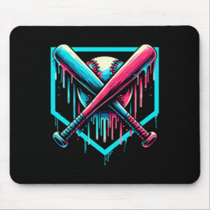 Bysebyll Drip 10th Birthday Home Plate Boy Youth 1 Mouse Pad