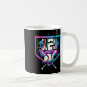 Bysebyll Drip 12th Birthday Home Plate Boy Youth 1 Coffee Mug