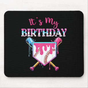 Bysebyll Drip Birthday Girl Funny Birthday Home Pl Mouse Pad