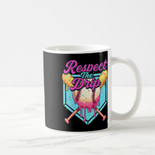 Bysebyll Drip Boys Home Plate Youth Sports Respect Coffee Mug