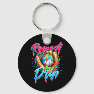 Bysebyll Drip Boys Ice Cream Drip Youth Respect Th Keychain